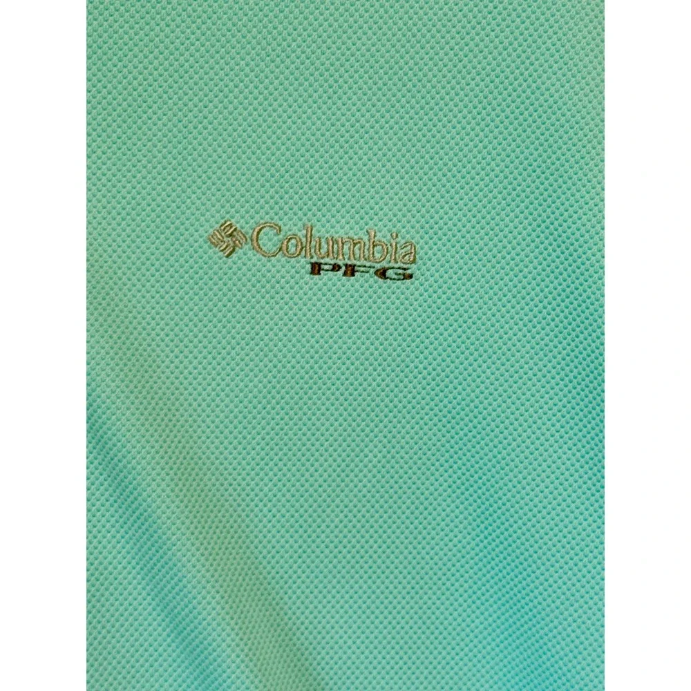 Columbia PFG Mens‎ Medium Polo Shirt Performance Fishing Gear - Picture 2 of 6